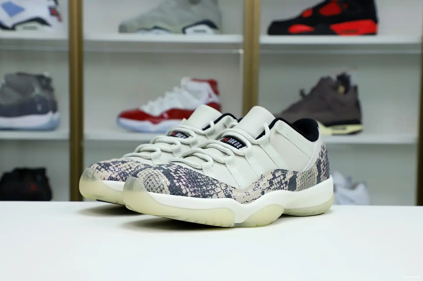 LIGHT 11 SNAKESKIN Kimikick AIR JORDAN LOW BONE 0416
